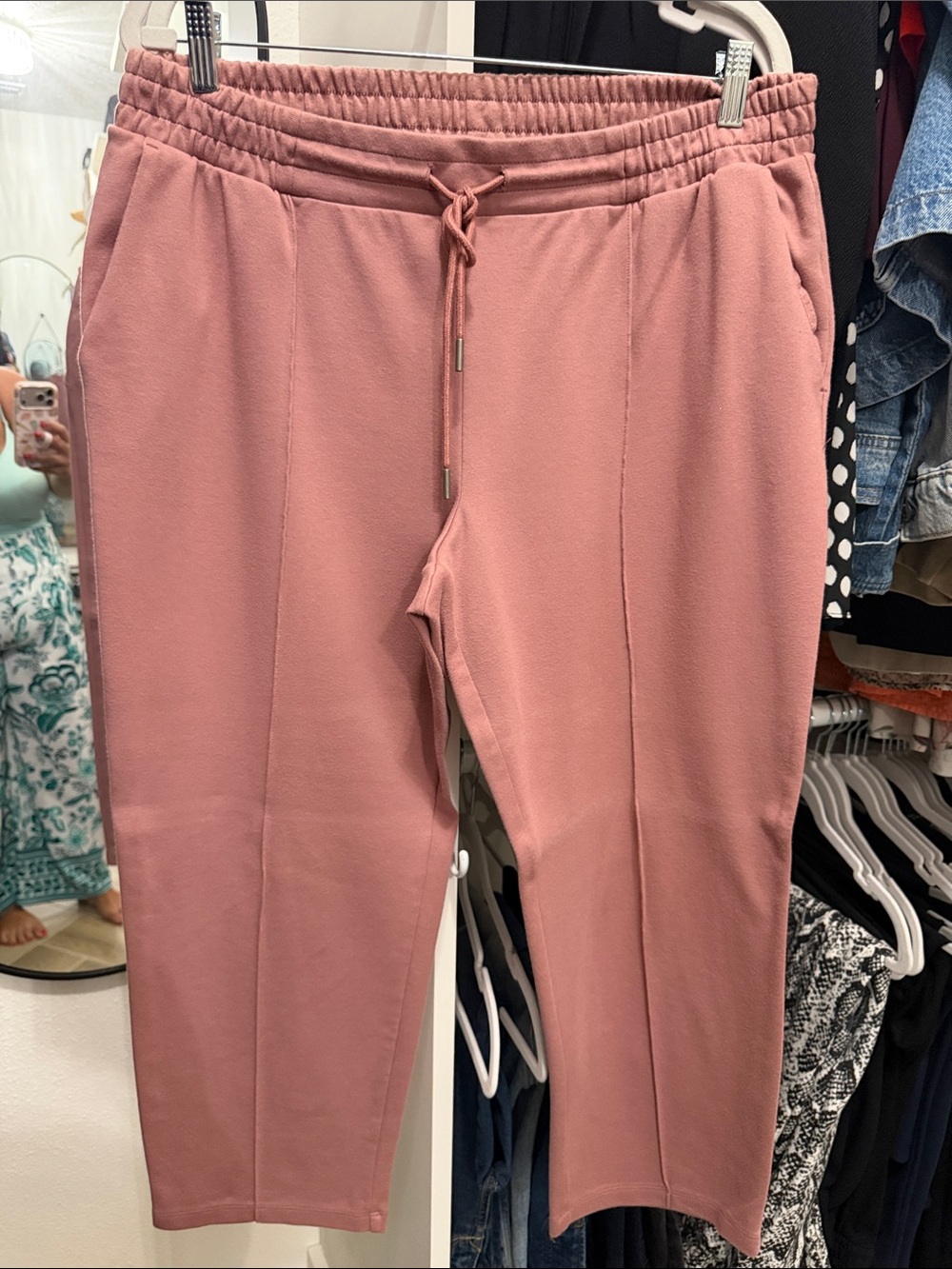 a new day Dusky Rose Pull-On Ponte Pants